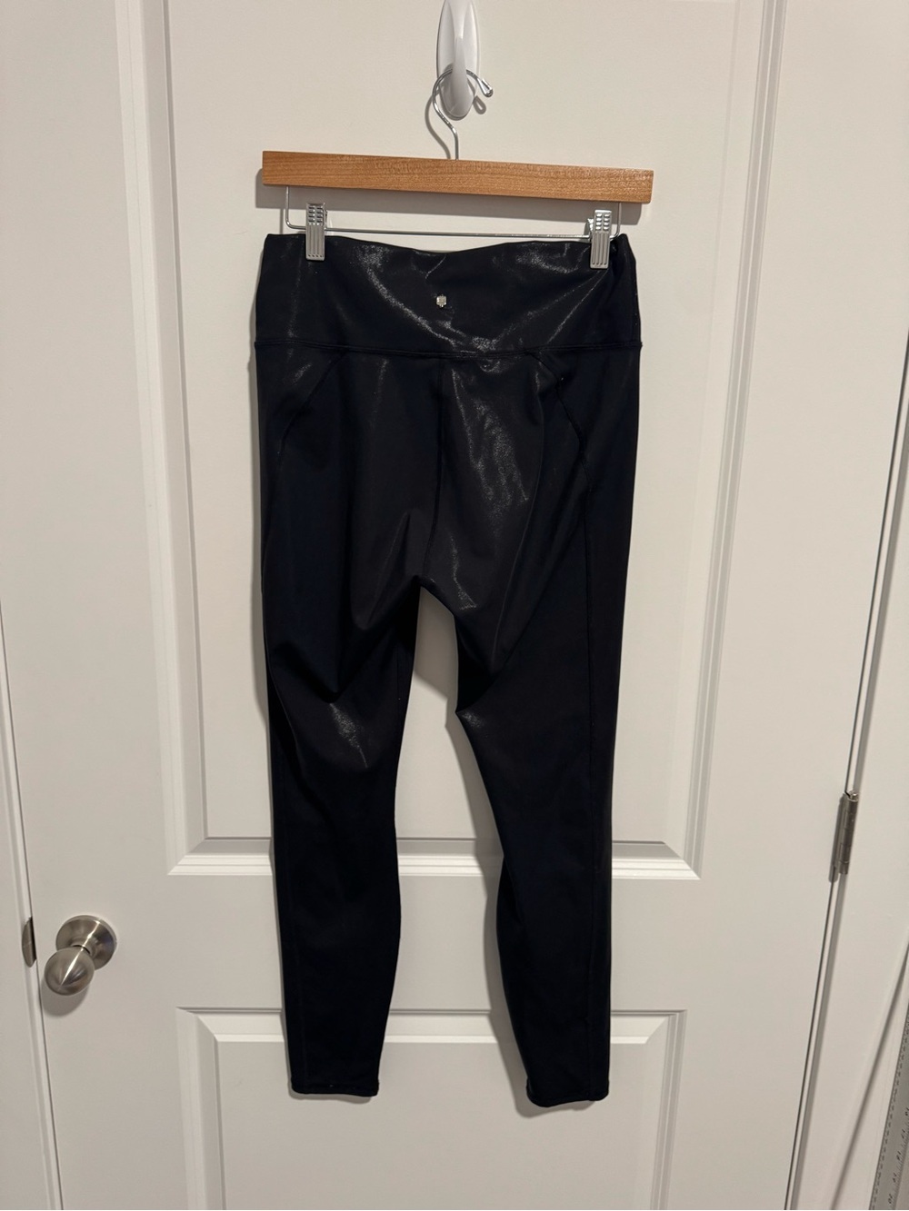 Fabletics Sleek Black High-Waist Leggings - Picture 3 of 6